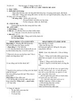 Giáo án Tổng hợp môn học lớp 4 - Tuần 34 năm 2012