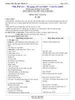 Bài soạn các môn khối lớp 1 - Trường Tiểu Học Lộc Thành A - Tuần 18