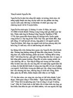 Giáo án môn Ngữ văn 11 - Thuyết minh Nguyễn Du