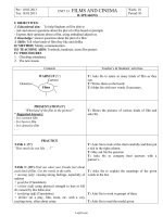 Giáo án English 10 - Unit 13: Films and cinema - B.Speaking - Năm học 2012-2013