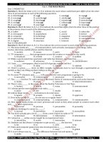 Bài tập bổ trợ môn Tiếng Anh Lớp 12 thí điểm - Unit 4: The mass media - Đỗ Bình