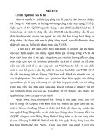 Tóm tắt Luận văn Thạc sĩ Luật học: Quyền của bị can trong giai đoạn khởi tố vụ án - Từ thực tiễn quận Hồng Bàng, thành phố Hải Phòng