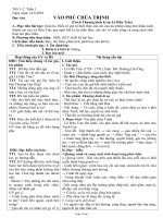 Giáo án môn Ngữ văn lớp 11 (chuẩn)