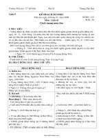 Giáo án Lịch sử lớp 5 - Tiết 9: Cách mạng mùa thu - Trương Tiến Đạt - Trường Tiểu học 