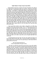 Giáo án môn Ngữ văn khối 11 - Nghệ Thuật tả Trăng Trong Truyện Kiều