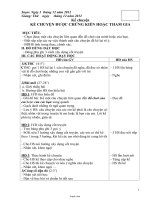 Giáo án Tổng hợp môn lớp 4 (buổi chiều)