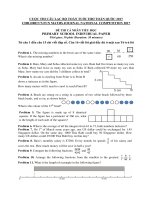 Đề thi toán tuổi thơ toàn quốc TH 2017