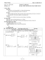 Giáo án môn Đại số 11 năm 2009 - Tiết 60: Thực hành giải toán trên máy tính cầm tay