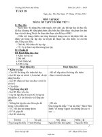 Giáo án Tổng hợp môn lớp 4 - Tuần dạy 18 - Trường TH Phan Bội Châu