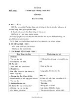 Giáo án các môn học lớp 1 - Tuần dạy 26 (giảm tải)