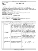 Giáo án Vật lý lớp 11 - Trường THPT Tăng Bạt Hổ - Tiết 82: Kính thiên văn