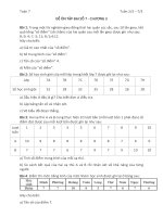 Đề ôn tập toán 7