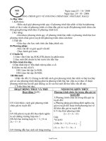 Giáo án dạy Đại số 10 tiết 20: Phương trình quy về phương trình bậc nhất,bậc hai (2)