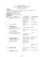 Bài soạn môn học Tiếng Anh 11 - Unit 2: Personal experiences section: Reading