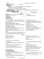 Giáo án Lớp 1 - Tuần 8 - Huỳnh Thị Kim Hoàng