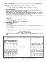 Giáo án Ngữ văn 11CB tiết 3: Từ ngôn ngữ chung đến lời nói cá nhân