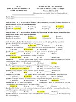 DE THI THU TN.THPT TIENG ANH 2020 - DE 28