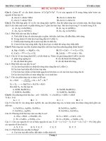 NỘI DUNG ÔN TẬP KHỐI 12(TỪ 02-03 ĐẾN 15-03-2020)