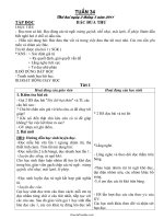 Bài soạn các môn học lớp 1 - Tuần 34 năm học 2011