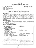 Giáo án các môn học lớp 4 - Tuần 10 đến tuần 13