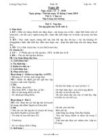 Kế hoạch bài dạy khối 4 - Tuần 28