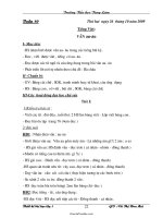 Giáo án Lớp 1 - Tuần 10 - Vũ Thị Hoa Mai - Trường Tiểu học Tùng Lâm