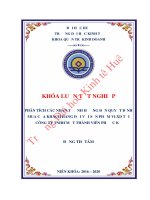 Luận văn kinh tế PHÂN TÍCH CÁC NHÂN TỐ ẢNH HƯỞNG ĐẾN QUYẾT ĐỊNH MUA CỦA KHÁCH HÀNG ĐỐI VỚI SẢN PHẨM VLXD