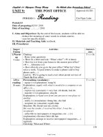 Bài soạn môn học Tiếng Anh lớp 11 - Unit 9 đến unit 16