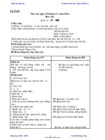 Giáo án các môn học lớp 1 - Tuần dạy 18 - Trường Tiểu học Ngọc Thiện 1