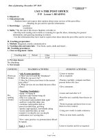 Bài soạn môn học Tiếng Anh lớp 11 - Period 53 đến Period 105