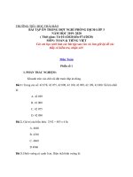 BÀI ÔN TẬP TRONG THỜI GIAN NGHỈ PHÒNG CHỐNG DỊCH MÔN TIẾNG VIỆT & TOÁN LỚP 3