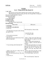 Giáo án Lớp 4 - Tuần 34
