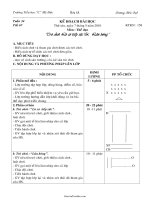 Giáo án Thể dục lớp 5 - Tiết 68: Trò chơi “Lò cò tiếp sức” & “Lăn bóng” - Trương Tiến Đạt - Trường Tiểu học 