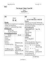 Giao án lớp 1 + 2 - Trường Tiểu học Đèo Gia - Tuần 17