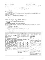 Giáo án môn Đại số 11 - Tiết 49 đến tiết 77