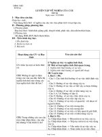 Giáo án Ngữ văn 11 tiết 88: Luyện tập về nghĩa của câu