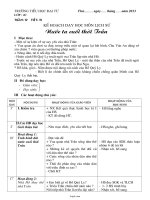 Giáo án Lịch sử 4, kì II