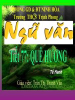 2020, trường THCS Trịnh Phong tổ chức các khóa học bài mới trực tuyến trên VNPT E-Learning, các em HS theo dõi lịch và tham gia các khóa học cho đầy đủ.