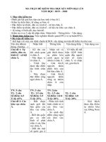 đề địa lý khối 8 kì 1 năm 19-20