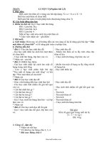 Giáo án môn Toán học - Tuần 24