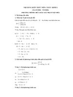 Nội dung ôn tập 4-5 đến 9-5