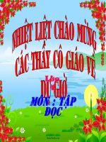 Bài giảng Tập đọc lớp 4 - Bài: Kéo co