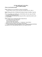 nội dung ôn tập các môn từ 93 143