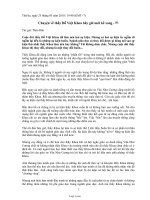 Giáo án môn Ngữ văn 11 - Chuyện về thầy đỗ việt khoa bây giờ mới kể xong