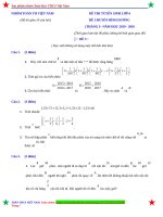 Đề 3 chuyên bình dương 2 