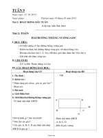 Giáo án các môn lớp 4 - Tuần số 9 năm 2012