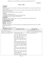 Giáo án môn Vật lý lớp 11 - Tiết 61, 62: Mắt