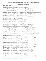 ĐỀ CƯƠNG ÔN TẬP GIỮA HỌC KỲ II - CÁC MÔN KHỐI 10