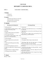 Giáo án giảng dạy bộ môn Vật lý lớp 11 - Tiết 11: Sự bay hơi và hơi bão hoà