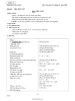 Giáo án các môn học lớp 1, kì I - Tuần 9